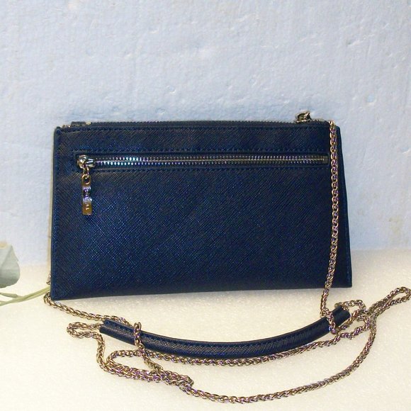 SORIAL Crossbody Bag Navy Blue & Silver NWT - Picture 5 of 7